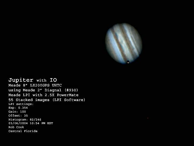 Jupiter with Io